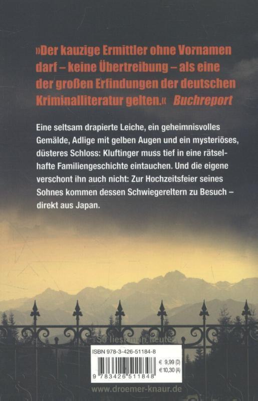 Rückseite: 9783426511848 | Grimmbart | Kluftingers achter Fall | Volker Klüpfel (u. a.) | Buch
