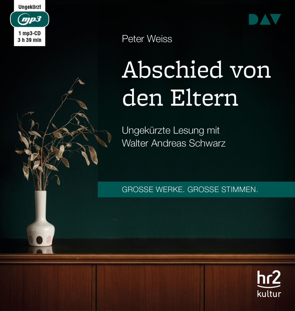 Cover: 9783742411068 | Abschied von den Eltern, 1 Audio-CD, 1 MP3 | Peter Weiss | Audio-CD
