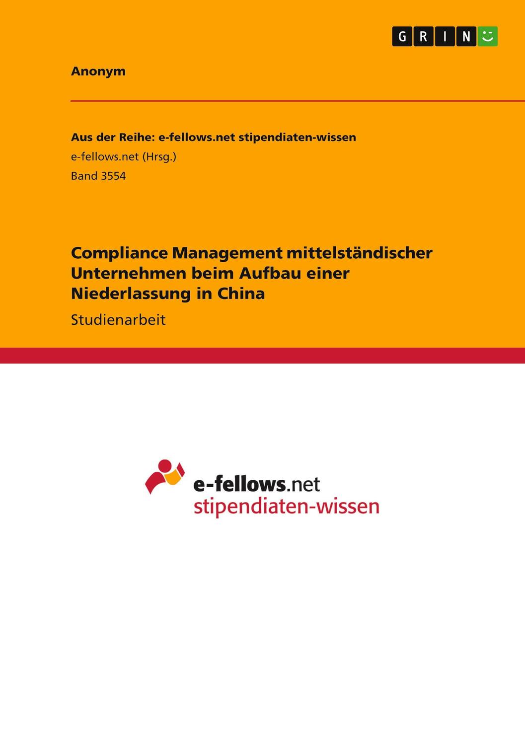 Cover: 9783346251039 | Compliance Management mittelständischer Unternehmen beim Aufbau...