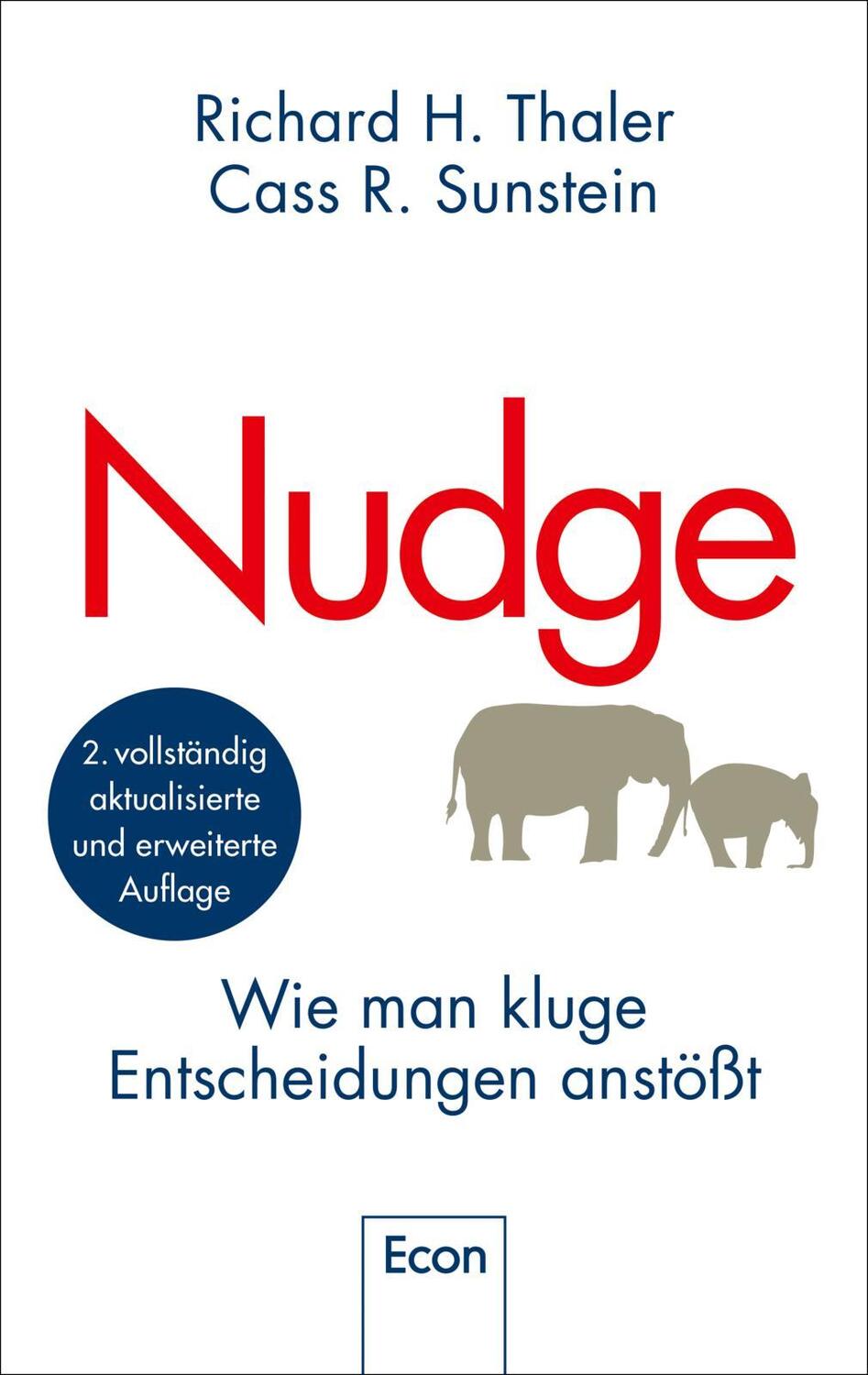 Cover: 9783430210867 | Nudge | Richard H. Thaler (u. a.) | Buch | 432 S. | Deutsch | 2022