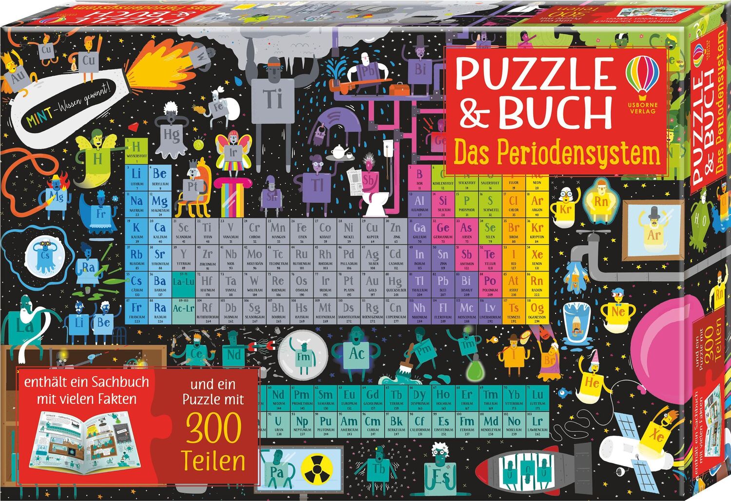 Cover: 9781789413915 | MINT - Wissen gewinnt! Puzzle und Buch: Das Periodensystem | Sam Smith