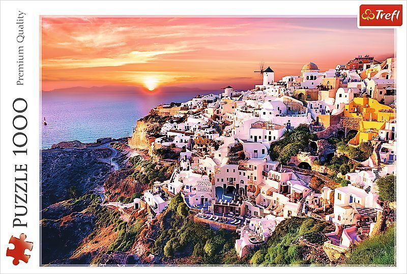 Bild: 5900511104356 | Sonnenuntergang über Santorini (Puzzle) | Spiel | In Spielebox | 10435