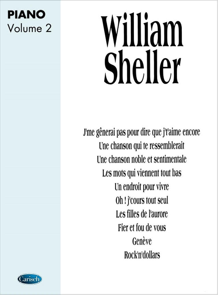 Cover: 9790231101218 | William Sheller Volume 2 | William Sheller | Buch | Carisch France