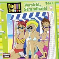 Cover: 886975081820 | Die drei !!! 08. Vorsicht, Strandhaie (drei Ausrufezeichen) | Audio-CD