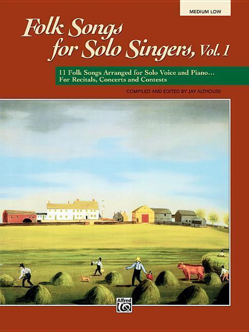 Cover: 38081024691 | Folk Songs for Solo Singers, Vol 1 | Jay Althouse | Taschenbuch | Buch