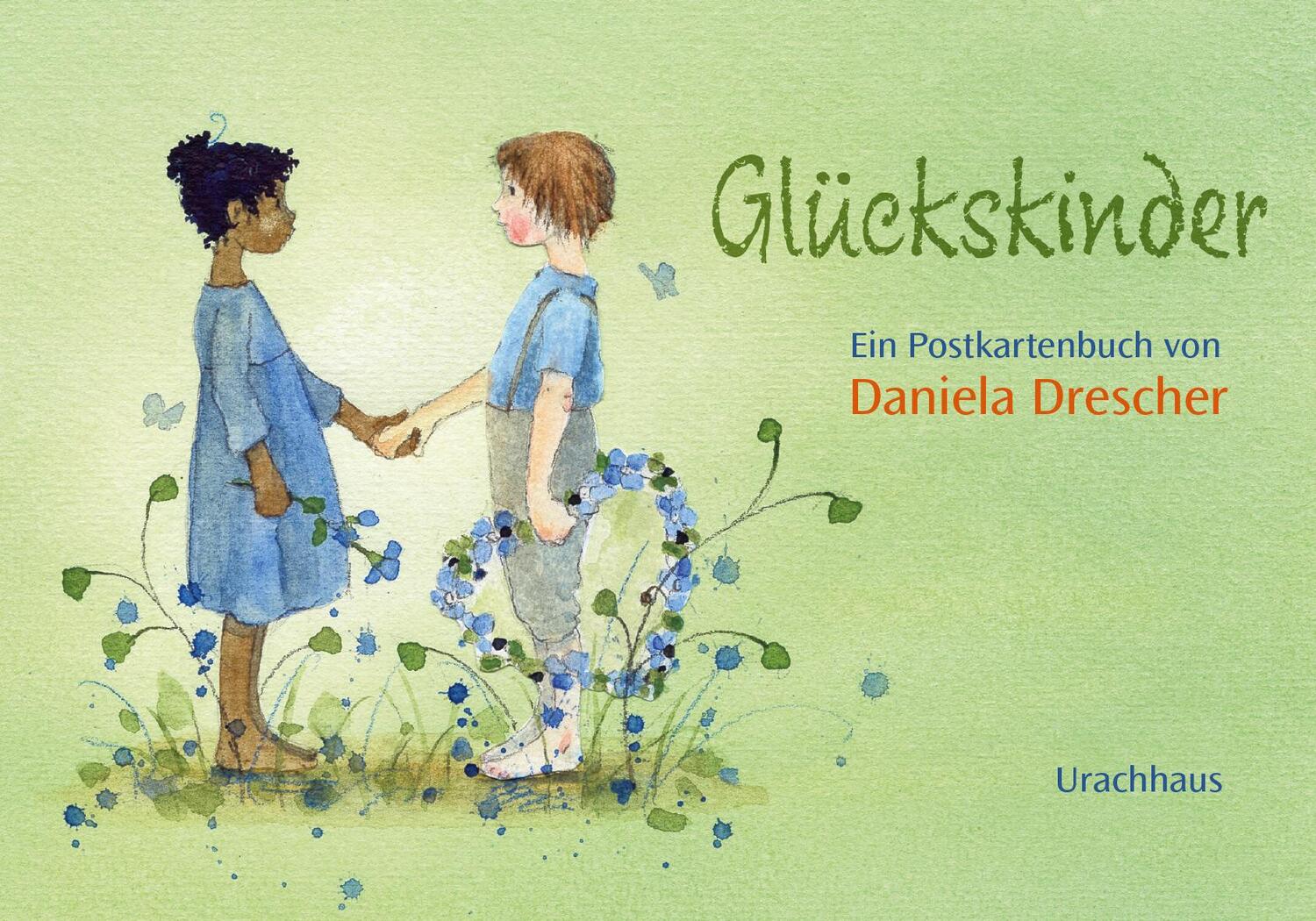 Cover: 9783825153496 | Postkartenbuch »Glückskinder« | Daniela Drescher | Taschenbuch | 15 S.