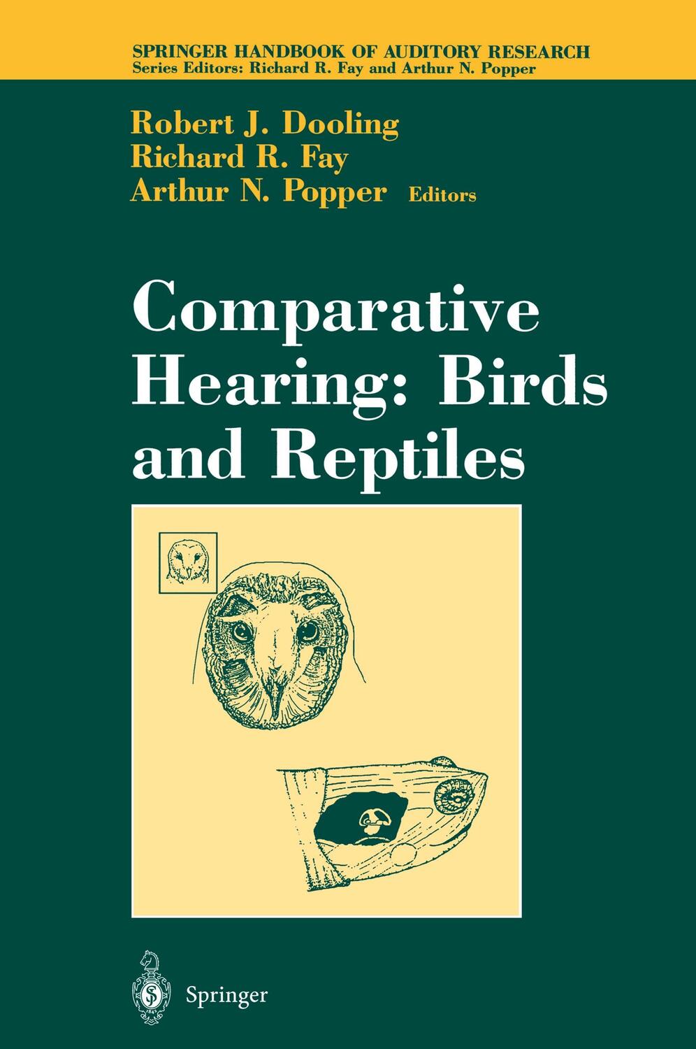 Cover: 9780387946849 | Comparative Hearing: Birds and Reptiles | Richard R. Fay (u. a.) | xiv