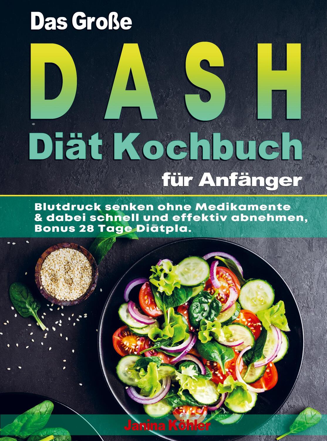 Cover: 9789403673233 | Das Große DASH Diät Kochbuch für Anfänger | Janina Köhler | Buch