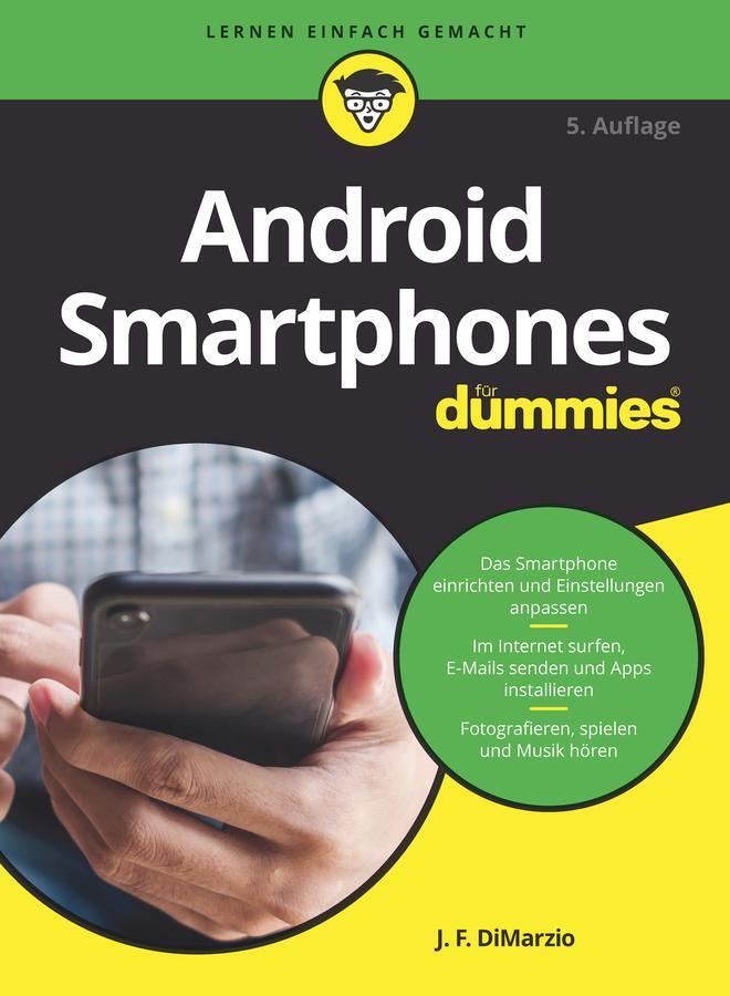 Cover: 9783527720095 | Android Smartphones für Dummies | Jerome Dimarzio | Taschenbuch | 2023