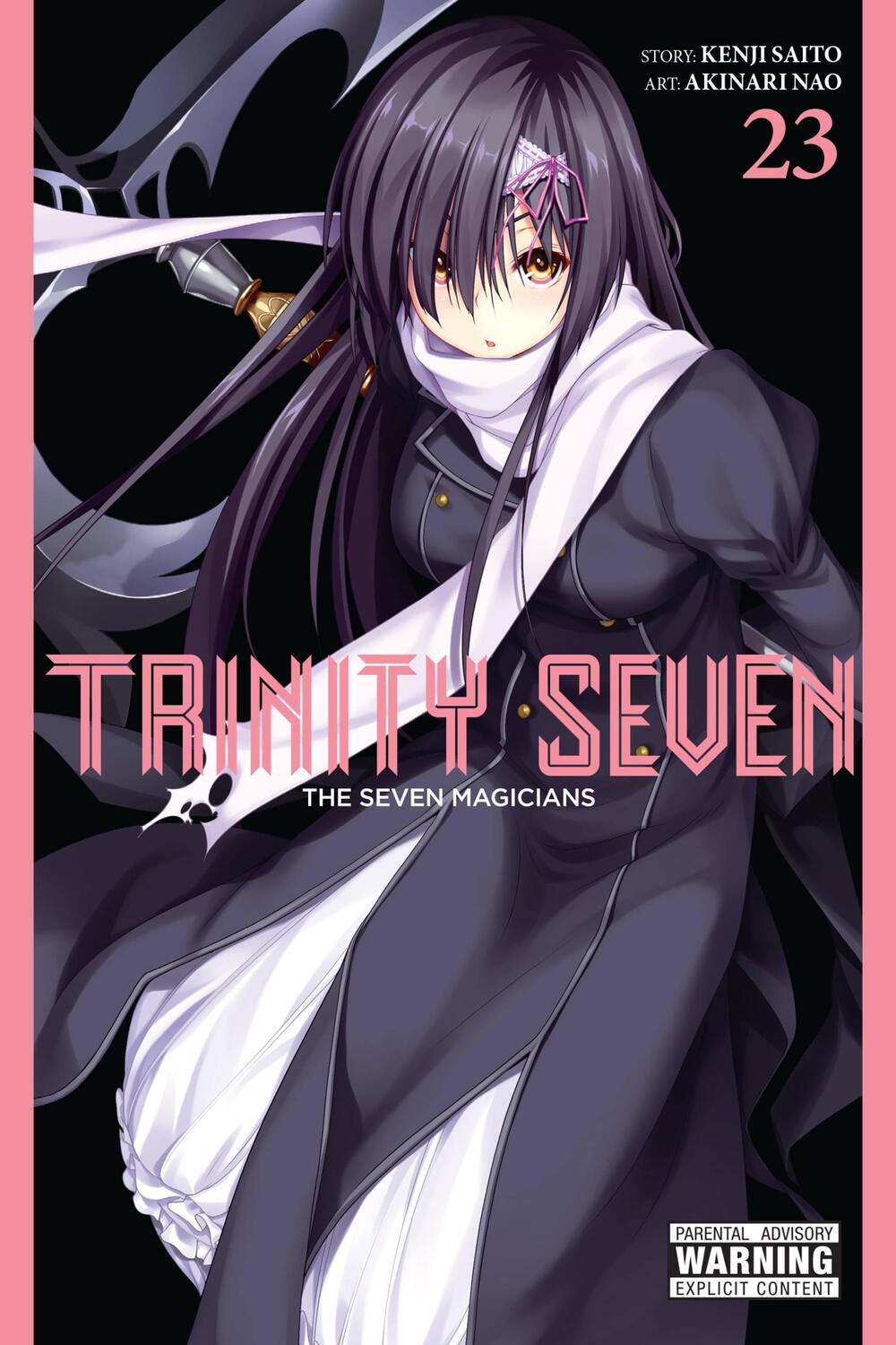 Cover: 9781975324049 | Trinity Seven, Vol. 23: The Seven Magicians | Kenji Saito | Buch