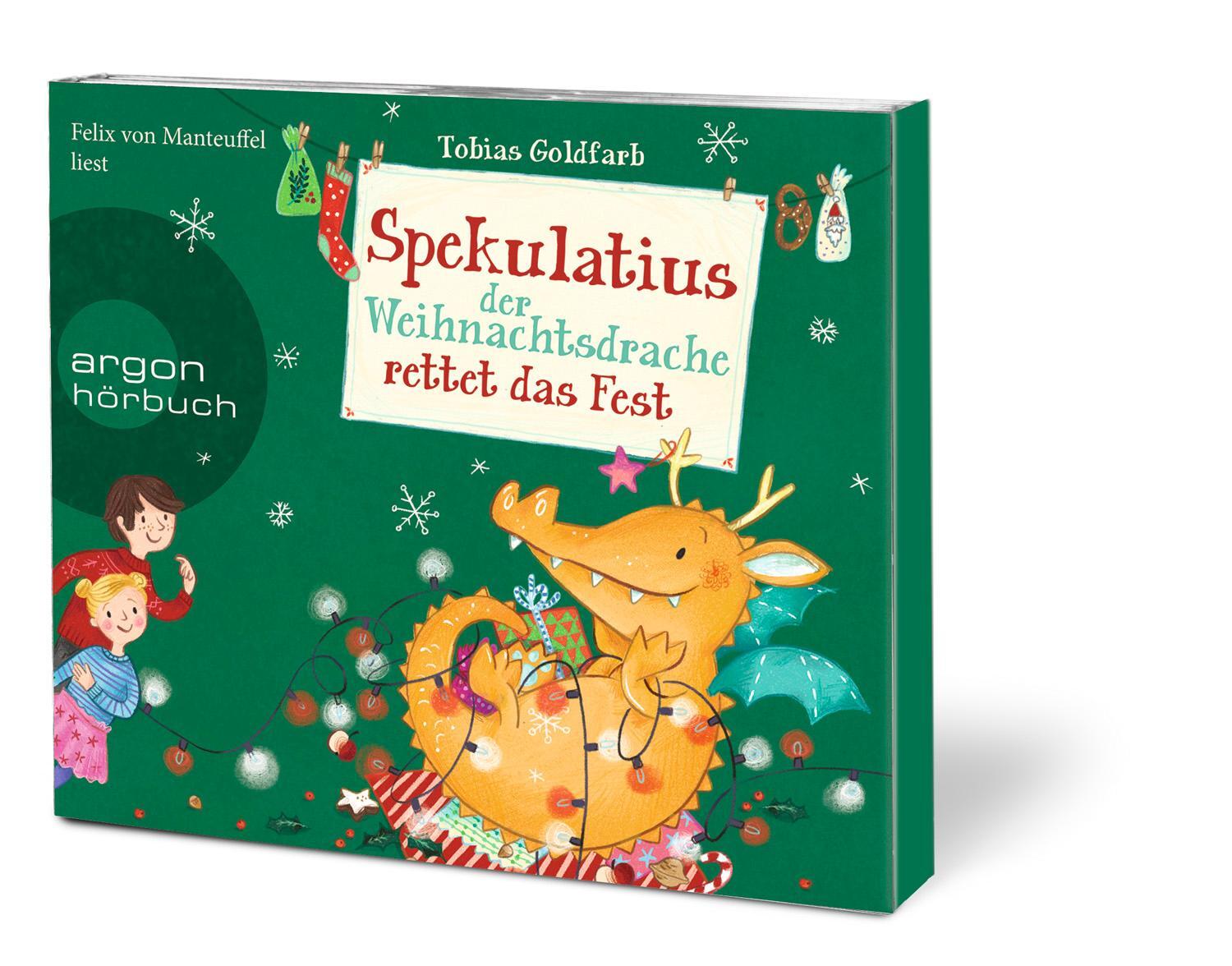 Bild: 9783839842881 | Spekulatius, der Weihnachtsdrache rettet das Fest | Tobias Goldfarb