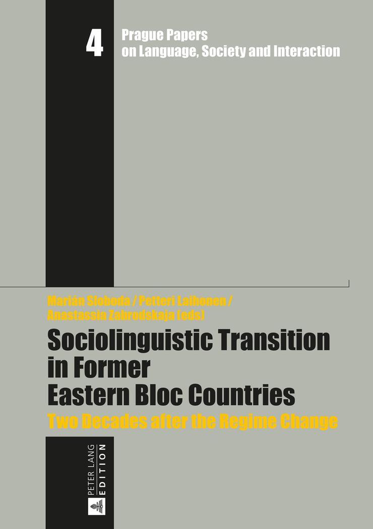 Cover: 9783631662724 | Sociolinguistic Transition in Former Eastern Bloc Countries | Buch