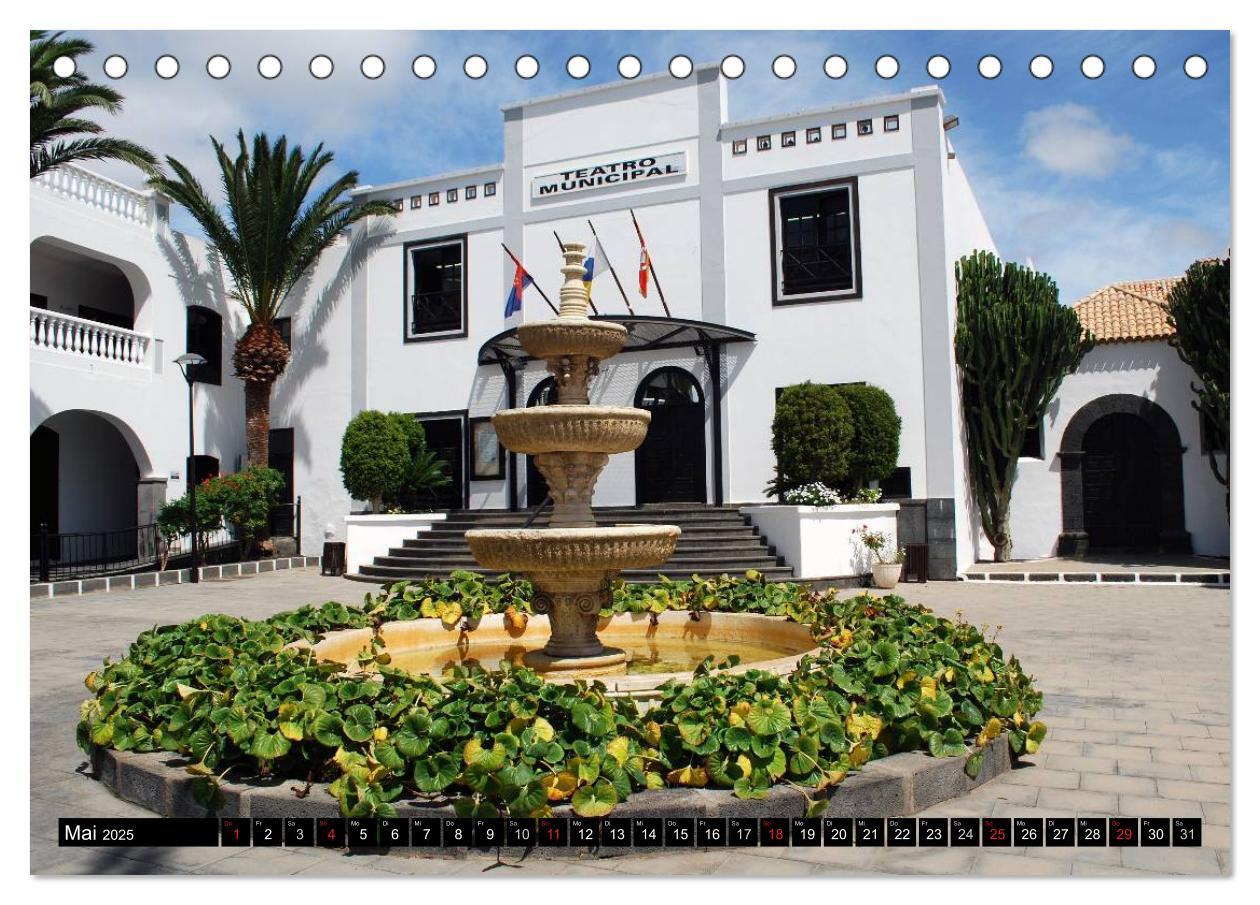 Bild: 9783435664351 | Lanzarote - Kanarische Inseln (Tischkalender 2025 DIN A5 quer),...