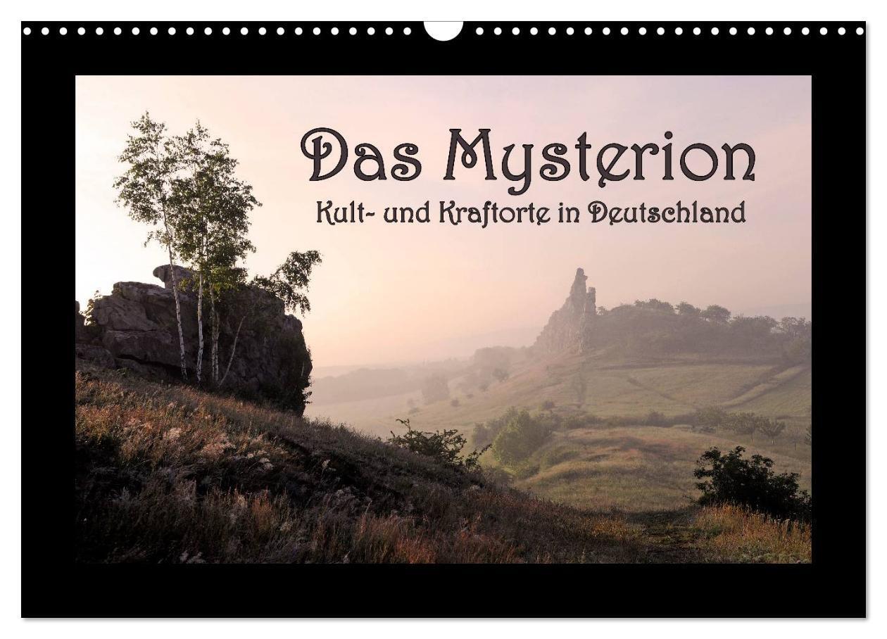 Cover: 9783383545535 | Das Mysterion - Kult- und Kraftorte in Deutschland (Wandkalender...