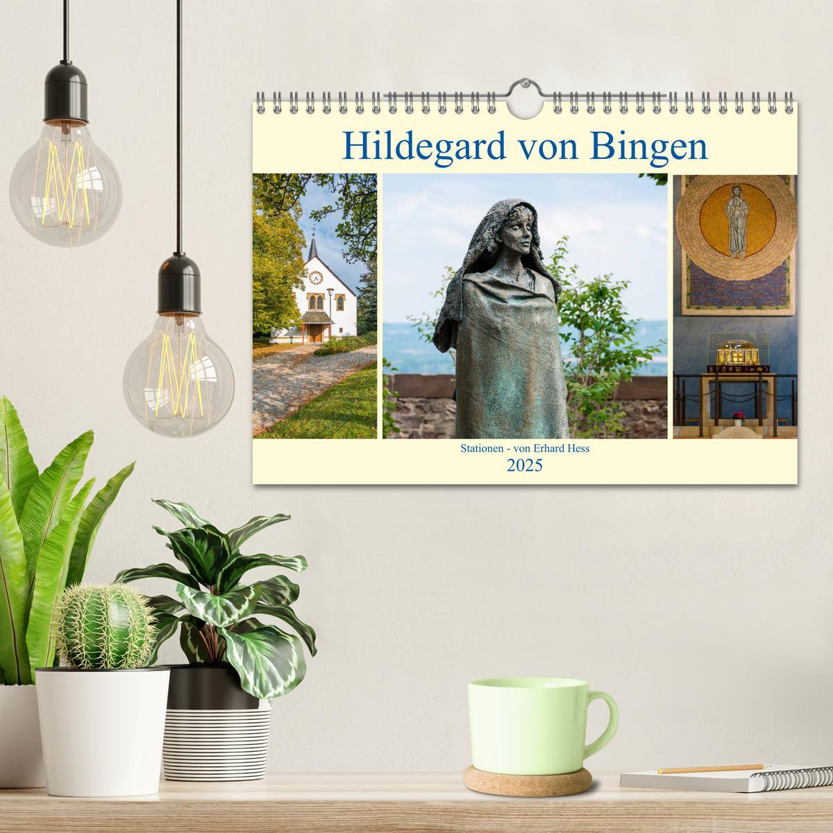 Bild: 9783435350360 | Hildegard von Bingen - Stationen (Wandkalender 2025 DIN A4 quer),...