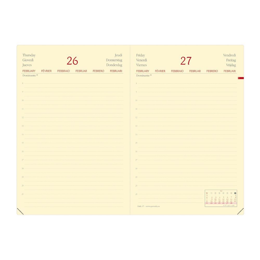 Bild: 3371010486946 | Daily 17 Silk rot 2025 | Kalender im Schreibtischformat | Quo Vadis