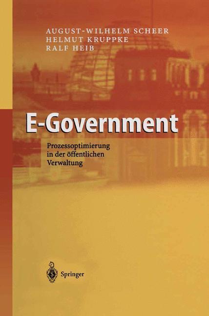 Cover: 9783642624759 | E-Government | Prozessoptimierung in der öffentlichen Verwaltung | IX