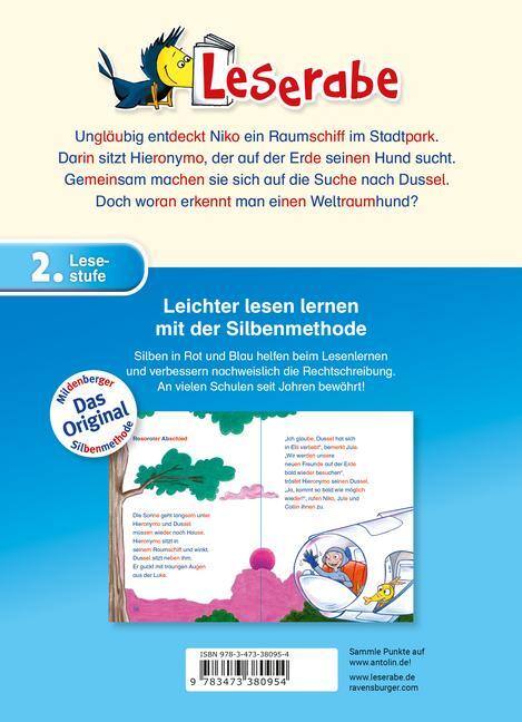 Bild: 9783473380954 | Besuch aus dem Weltraum - Leserabe 2. Klasse - Erstlesebuch für...