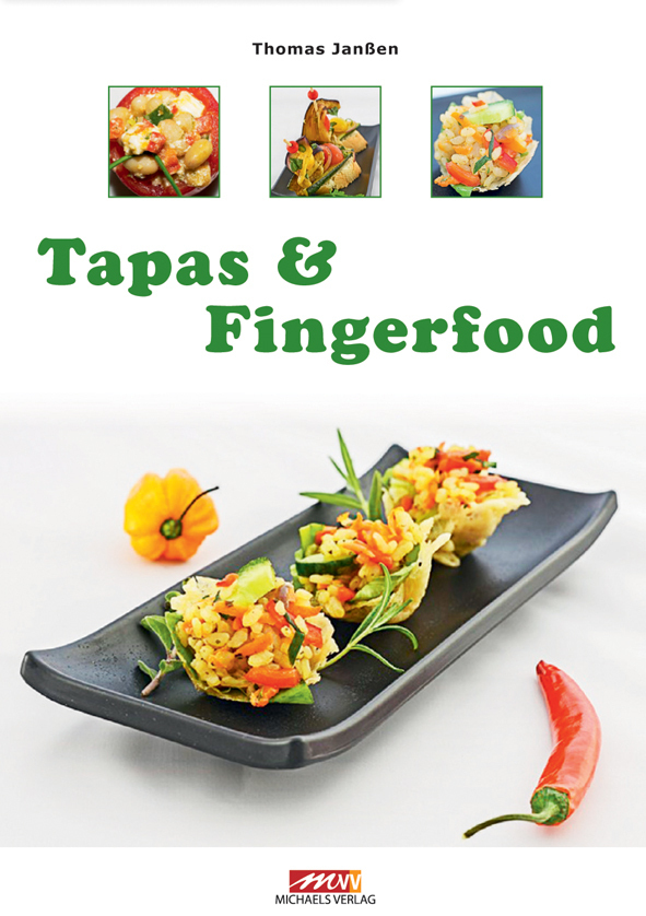 Cover: 9783895399220 | Tapas & Fingerfood | Kleine vegetarische Köstlichkeiten | Janßen