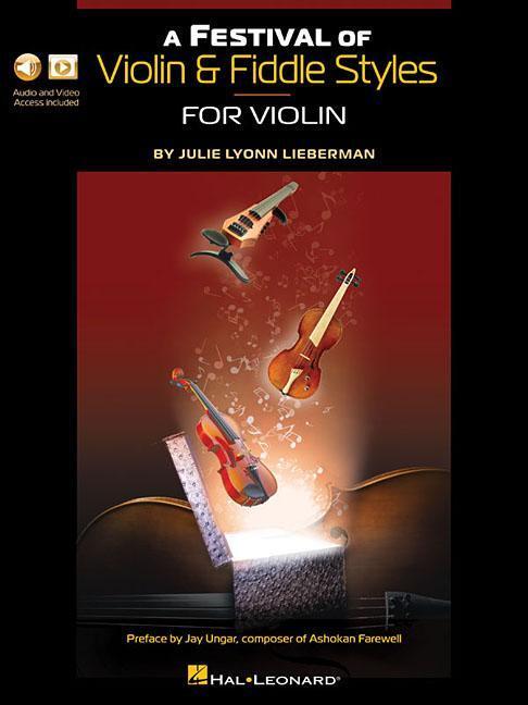 Cover: 9781540057778 | A Festival of Violin &amp; Fiddle Styles for Violin: Book with Audio...