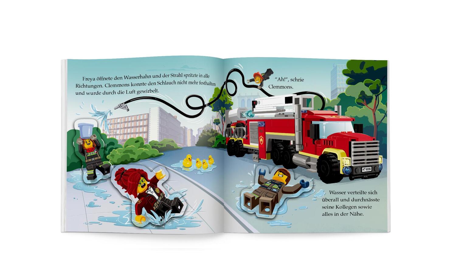 Bild: 9783960807506 | LEGO® City - Die Helden der Stadt - Meine Stickerstory | Taschenbuch