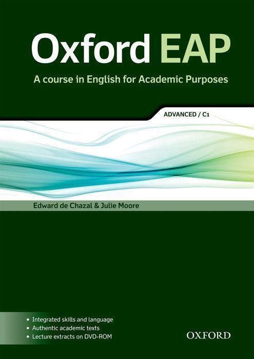 Cover: 9780194001793 | Oxford EAP: Advanced/C1: Student's Book and DVD-ROM Pack | Taschenbuch