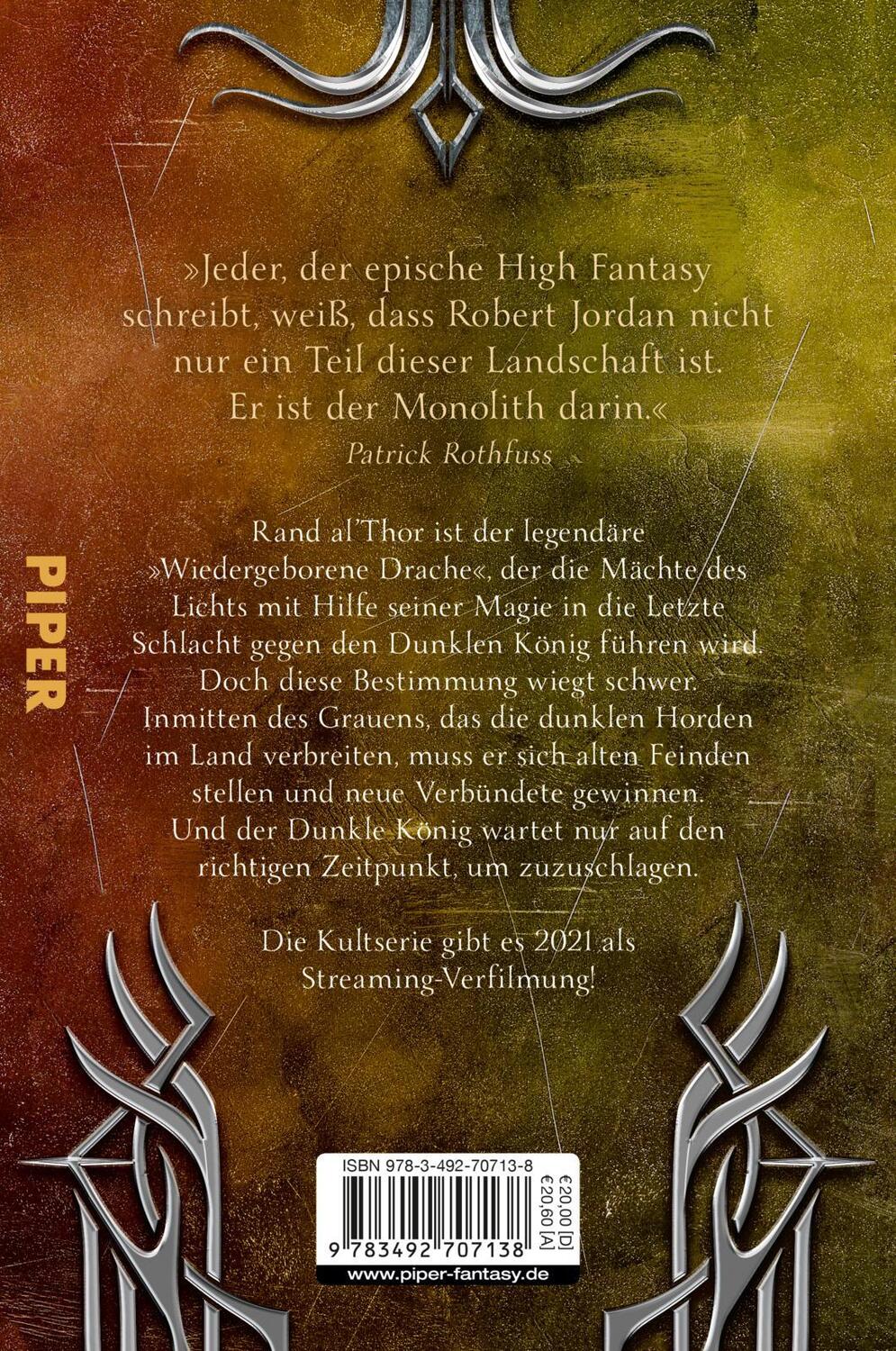 Rückseite: 9783492707138 | Das Rad der Zeit 3 | Robert Jordan | Taschenbuch | Das Rad der Zeit