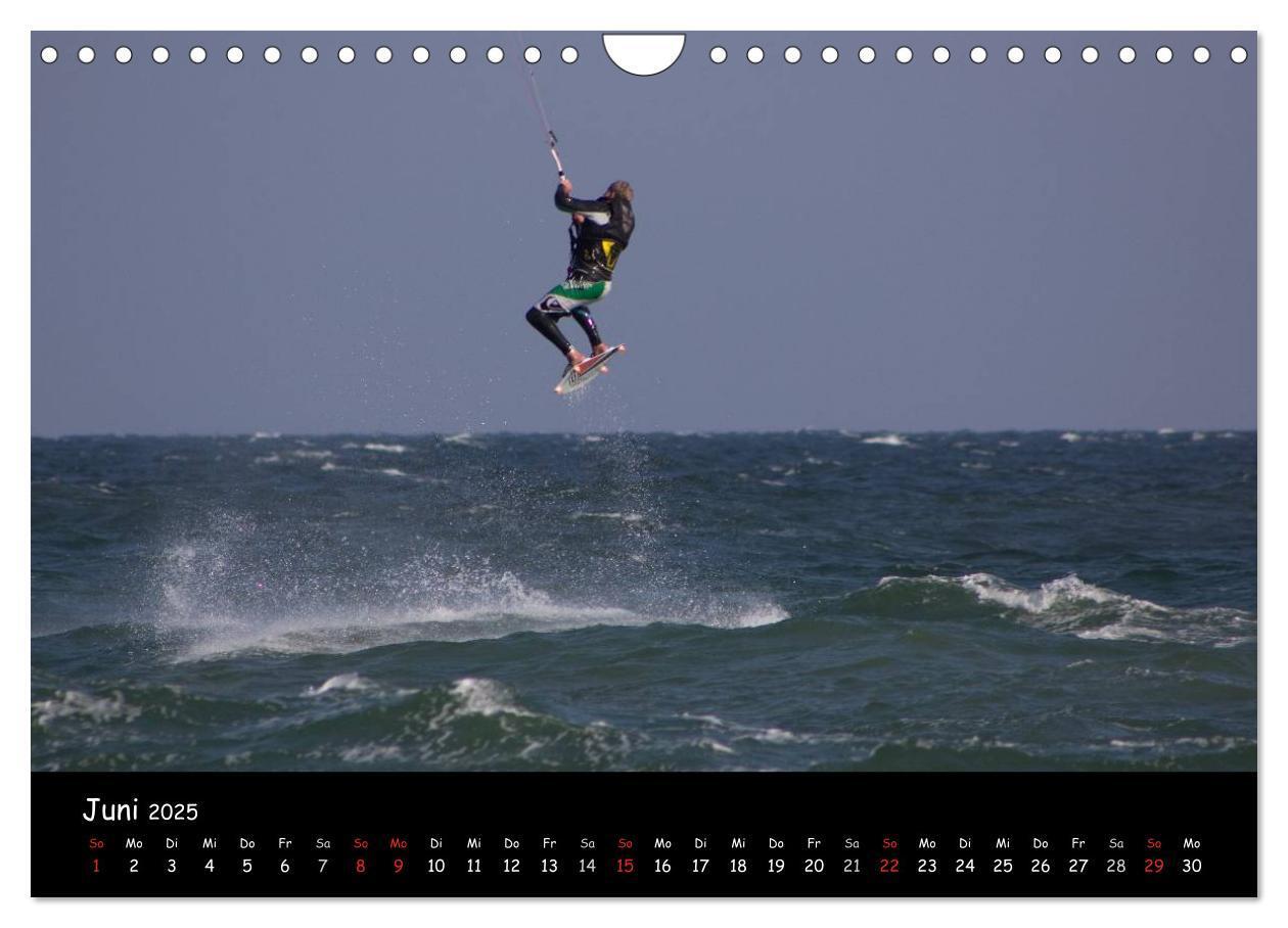 Bild: 9783435749508 | Kitesurfen ¿ Faszination auf dem Wasser (Wandkalender 2025 DIN A4...