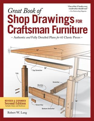Cover: 9781497101104 | Great Book of Shop Drawings for Craftsman Furniture, Second Edition
