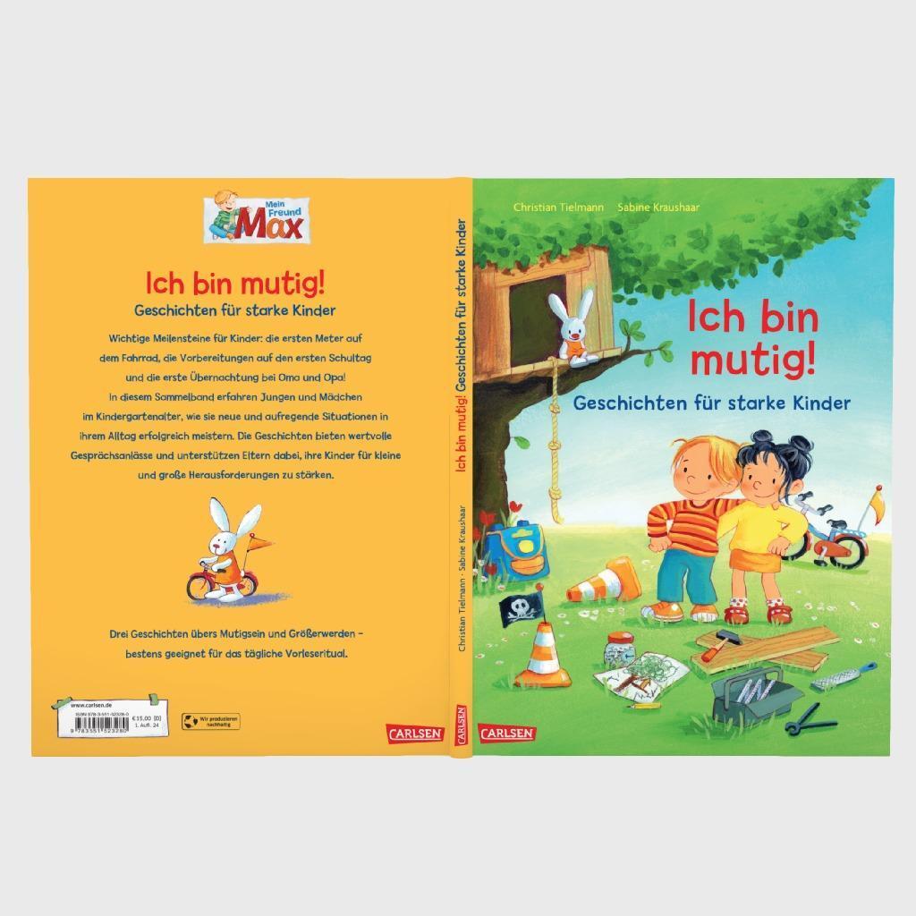 Bild: 9783551523280 | Max-Bilderbücher: Ich bin mutig! Geschichten für starke Kinder | Buch