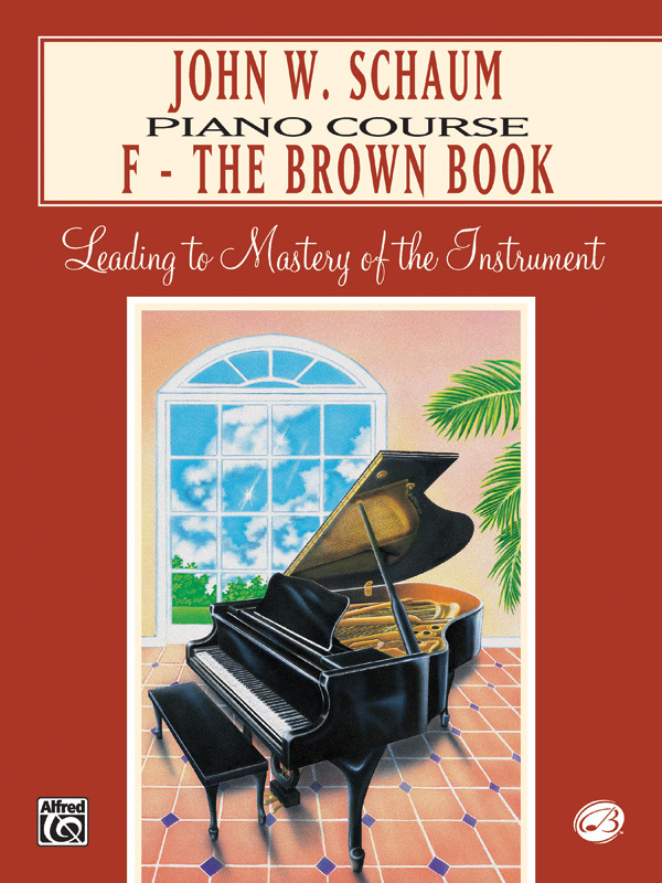 Cover: 29156194623 | John W. Schaum Piano Course, F: The Brown Book | John W. Schaum | Buch