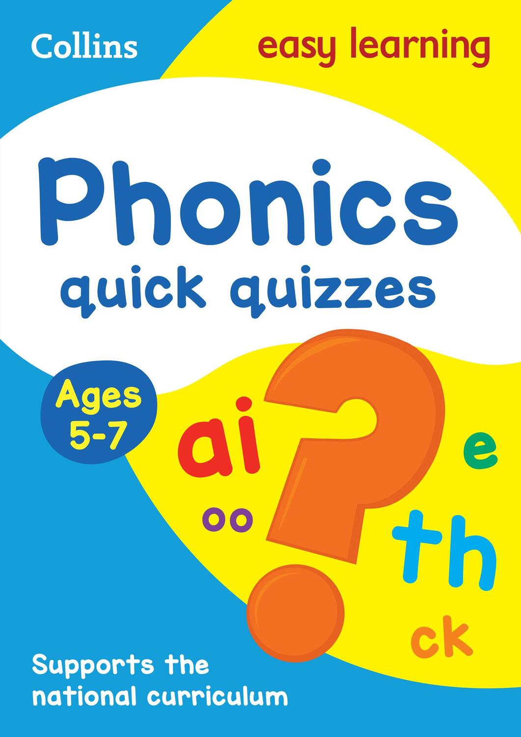 Cover: 9780008212445 | Phonics Quick Quizzes Ages 5-7 | Ideal for Home Learning | Learning
