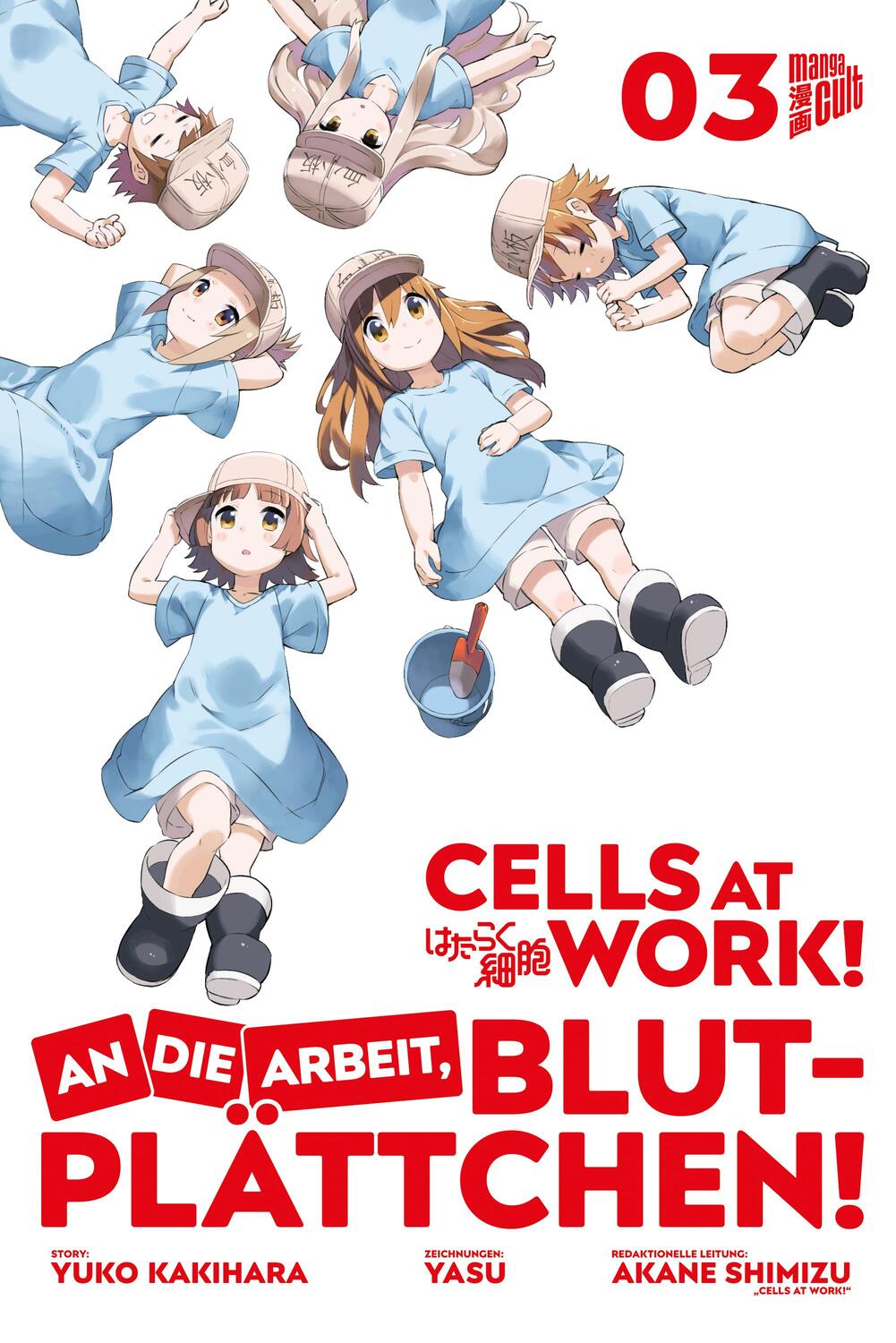 Cover: 9783964334039 | Cells at Work! - An die Arbeit, Blutplättchen! 3 | Shimizu (u. a.)