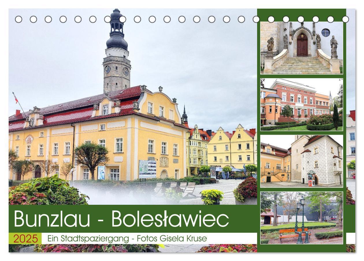 Cover: 9783457223789 | Bunzlau - Boles¿awiec - Ein Stadtspaziergang (Tischkalender 2025...