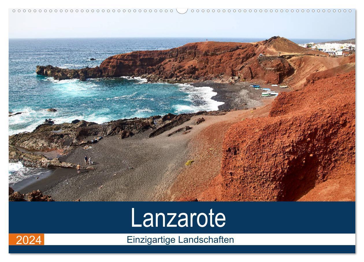 Cover: 9783383002434 | Lanzarote - Einzigartige Landschaften (Wandkalender 2024 DIN A2...