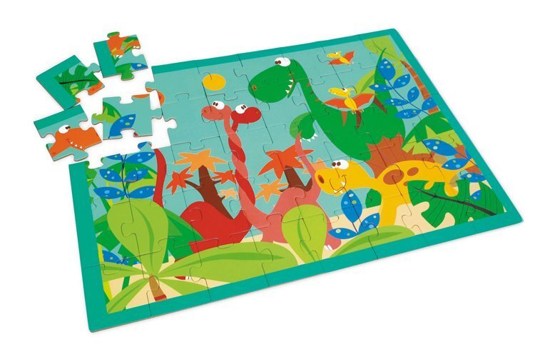 Bild: 5414561810919 | Puzzle Dino (Kinderpuzzle) | Spiel | 276181091 | Deutsch | Scratch