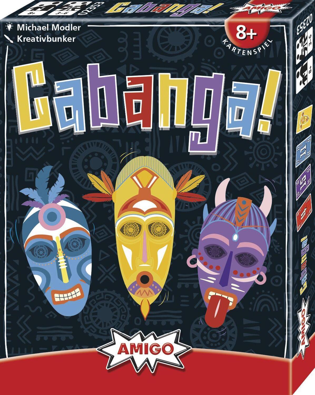 Cover: 4007396023534 | Cabanga! | AMIGO - Kartenspiel | AMIGO Spiel Freizeit | Spiel | 02353