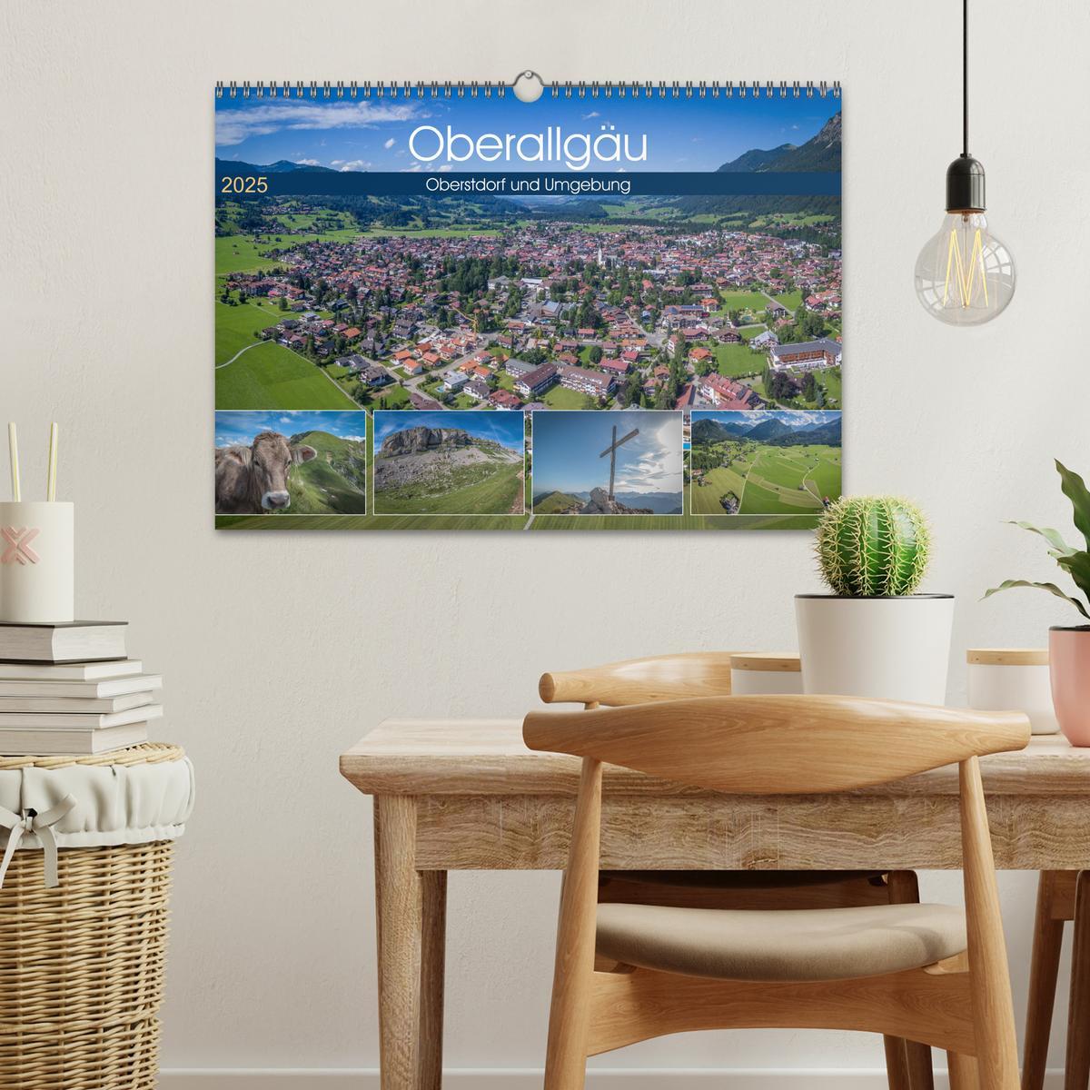 Bild: 9783435437979 | Oberallgäu - Oberstdorf und Umgebung (Wandkalender 2025 DIN A3...