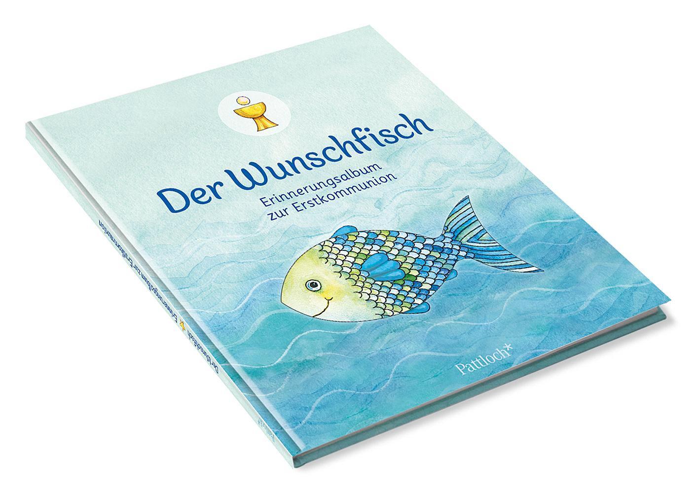 Bild: 4260308348440 | Der Wunschfisch | Erinnerungsalbum zur Erstkommunion | Notizbuch