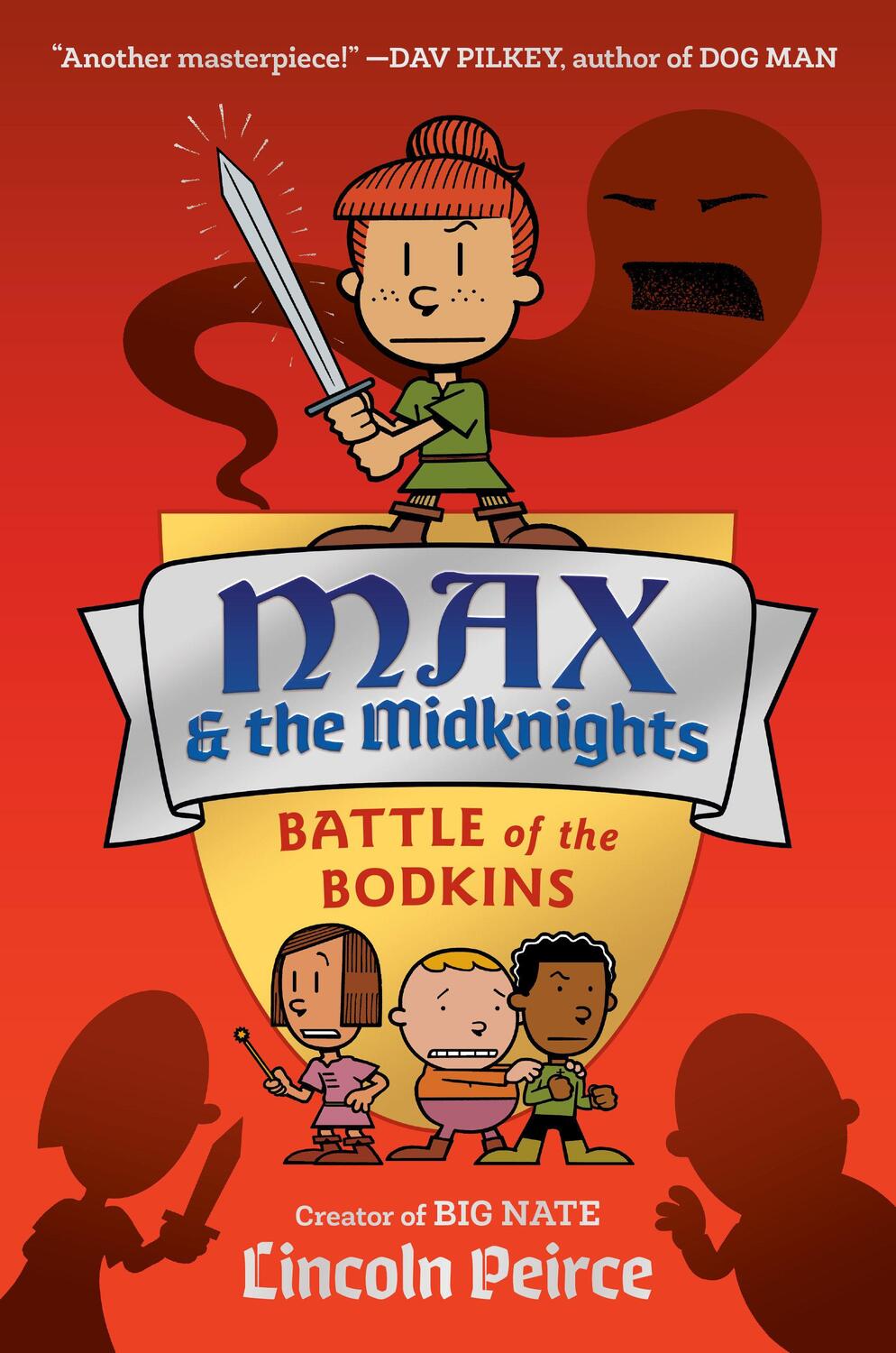Cover: 9780593125908 | Max and the Midknights: Battle of the Bodkins | Lincoln Peirce | Buch