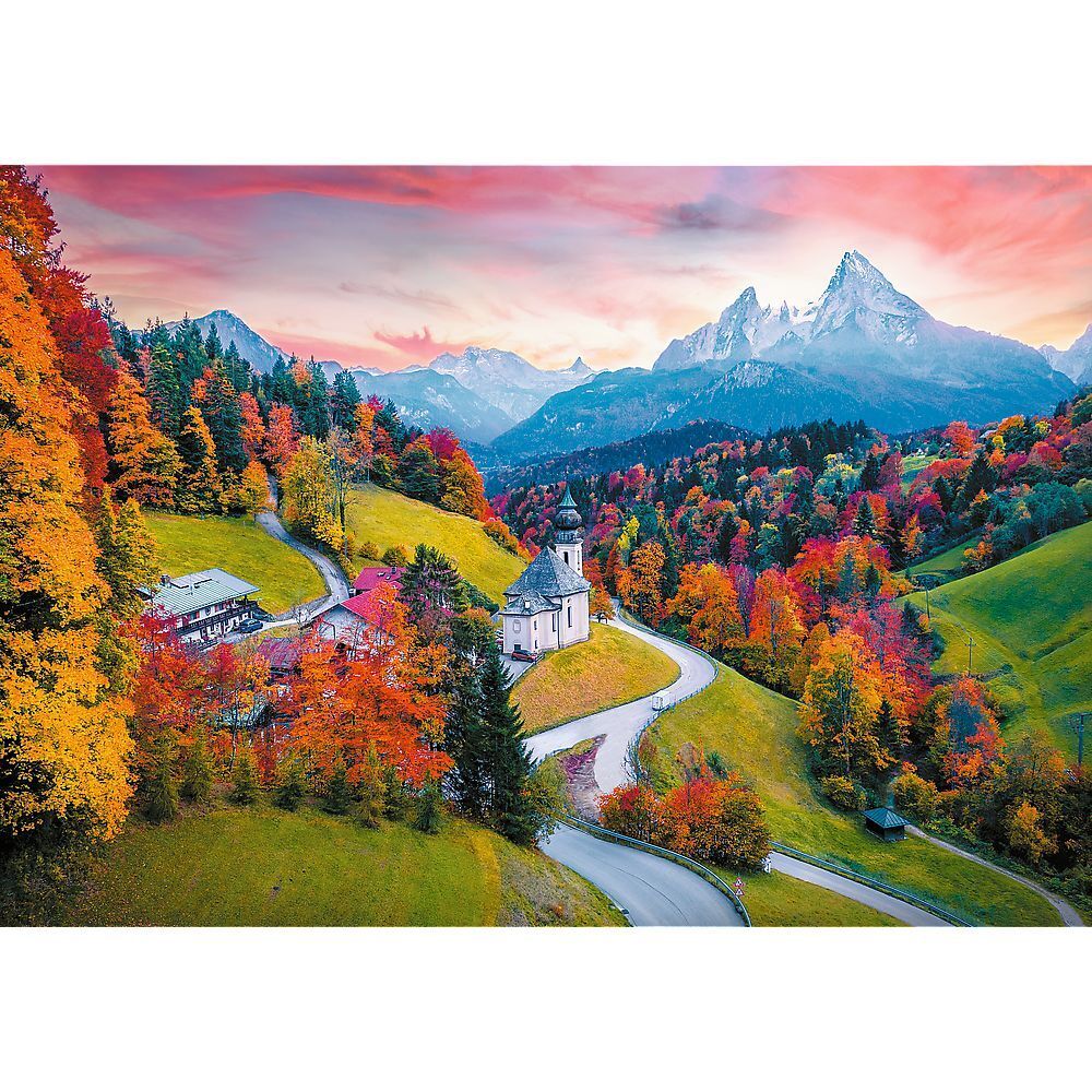 Bild: 5900511107036 | UFT Puzzle 1000 - Wanderlust: Alpenidylle, Bayern | Spiel | Kartonage