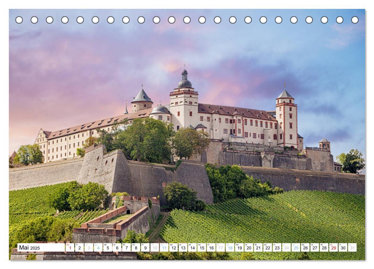 Bild: 9783435205479 | Würzburg - Stadt mit Charme (Tischkalender 2025 DIN A5 quer),...