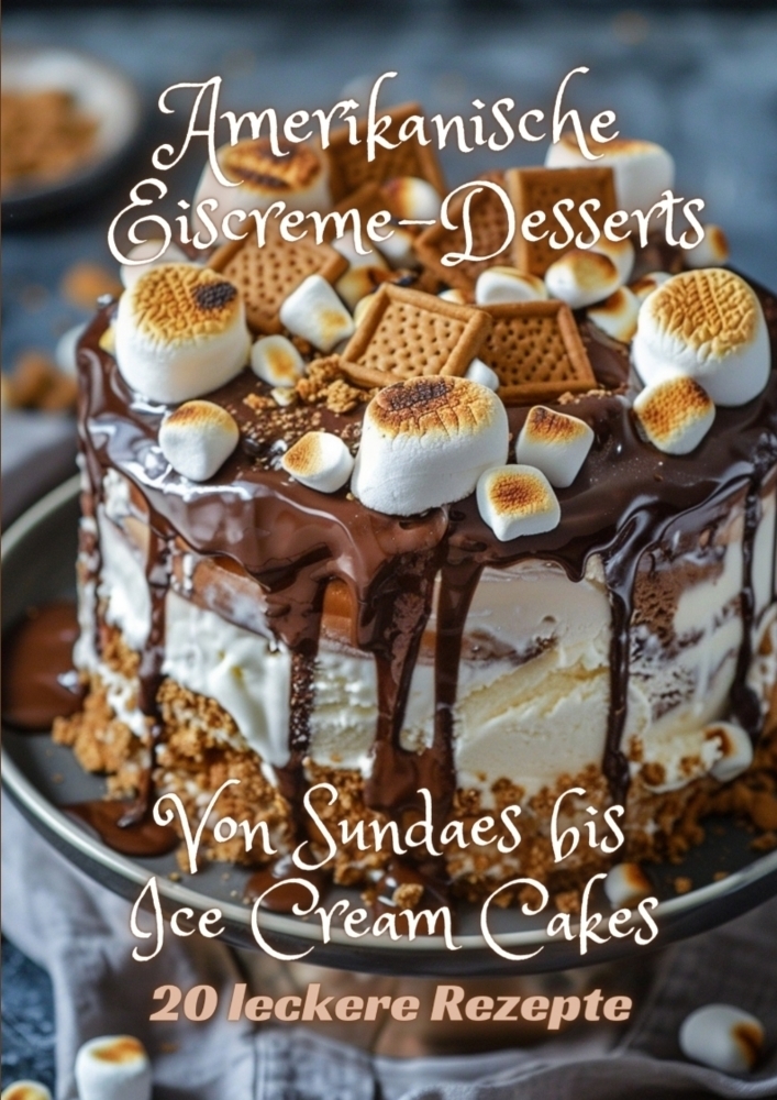 Cover: 9783384203496 | Amerikanische Eiscreme-Desserts | Von Sundaes bis Ice Cream Cakes
