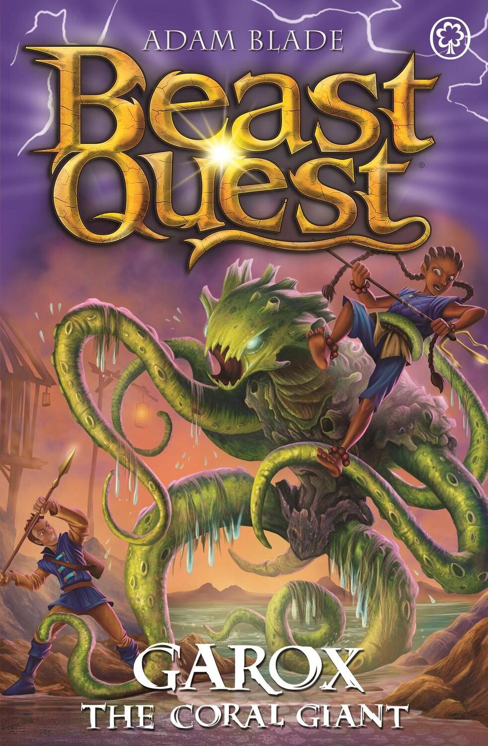 Cover: 9781408367445 | Beast Quest: Garox the Coral Giant | Series 29 Book 2 | Adam Blade