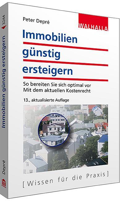 Cover: 9783802932441 | Immobilien günstig ersteigern | Peter Depré | Taschenbuch | Deutsch
