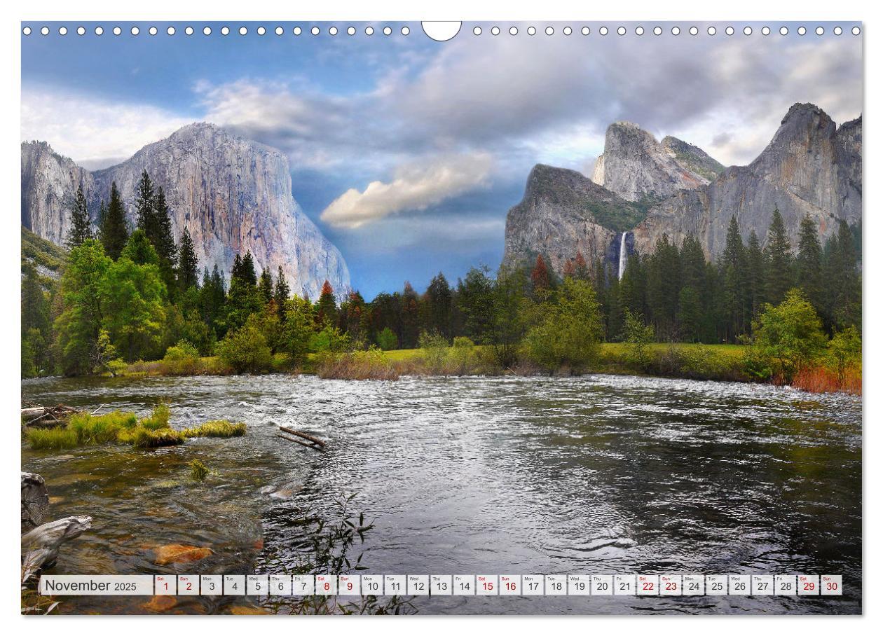 Bild: 9781325931866 | Yosemite National Park Road Trip (Wall Calendar 2025 DIN A3...