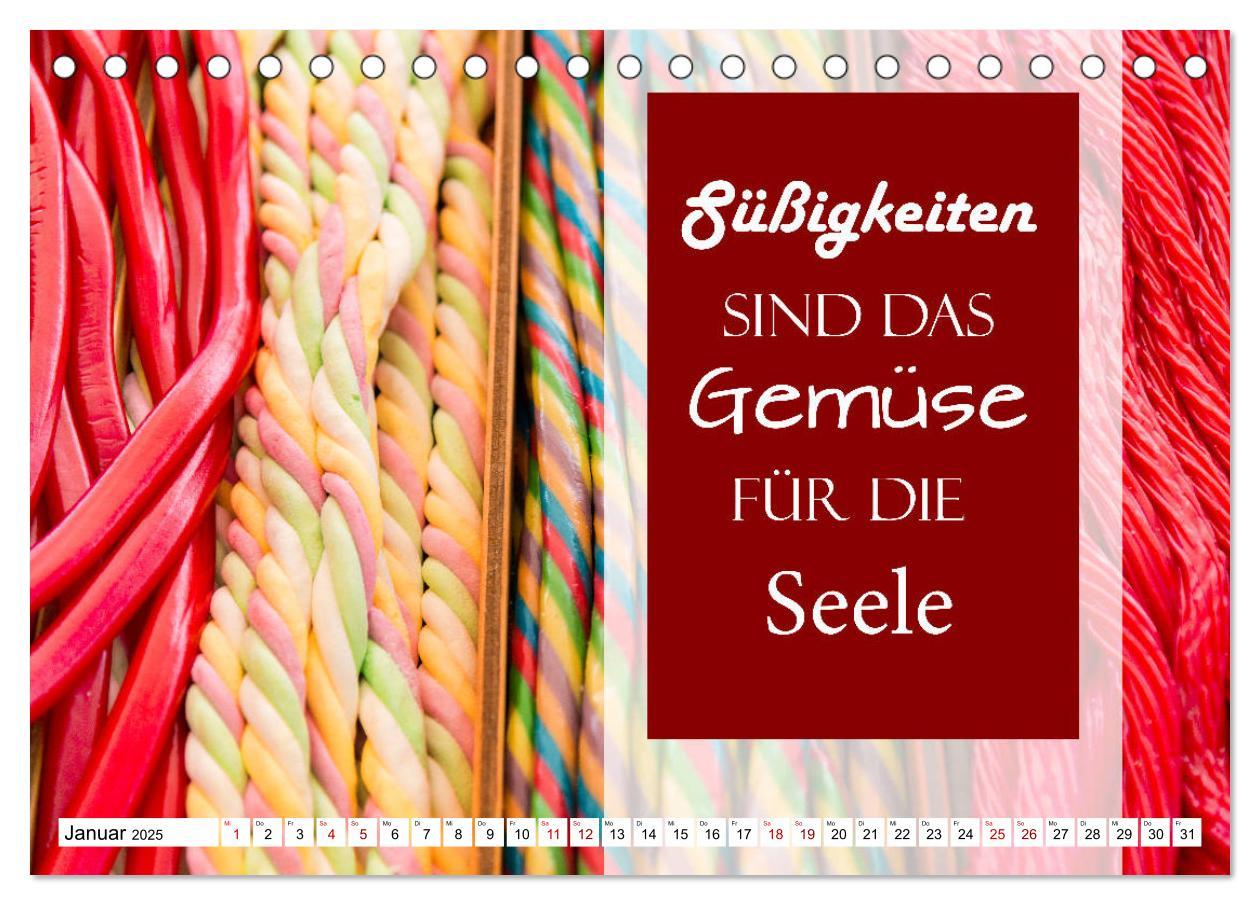 Bild: 9783435126996 | Liebe aus Zucker (Tischkalender 2025 DIN A5 quer), CALVENDO...