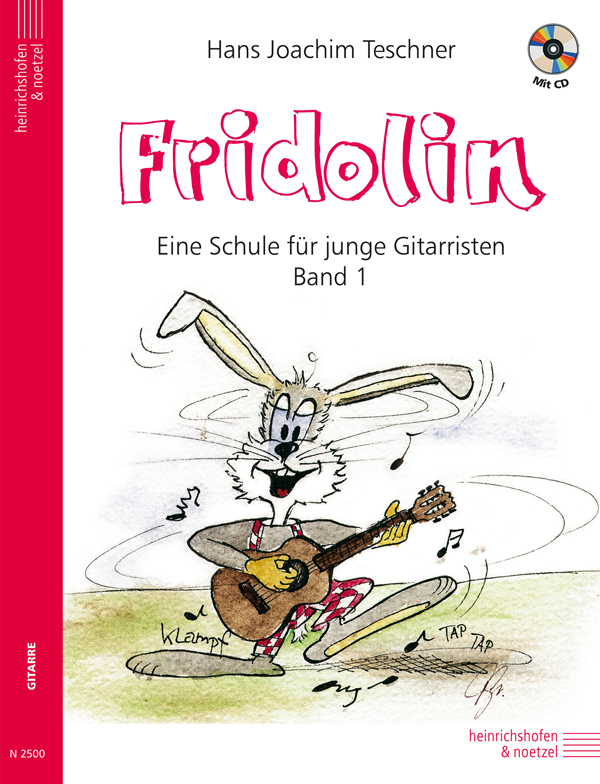 Cover: 9783938202036 | Fridolin: Eine Schule für junge Gitarristen. Bd.1 | mit mp3-Downloads