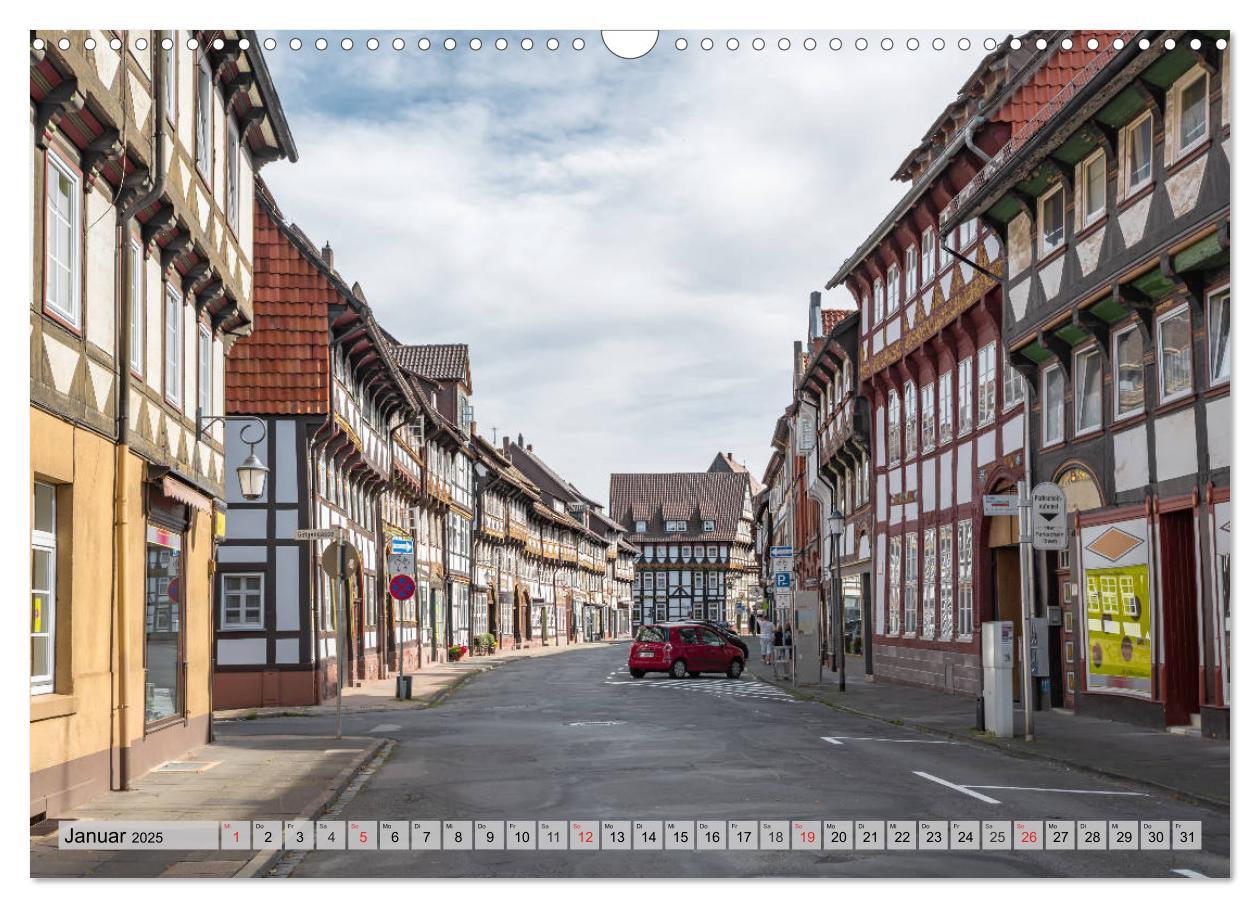 Bild: 9783435196241 | Historisches Fachwerk - Stadt Einbeck (Wandkalender 2025 DIN A3...