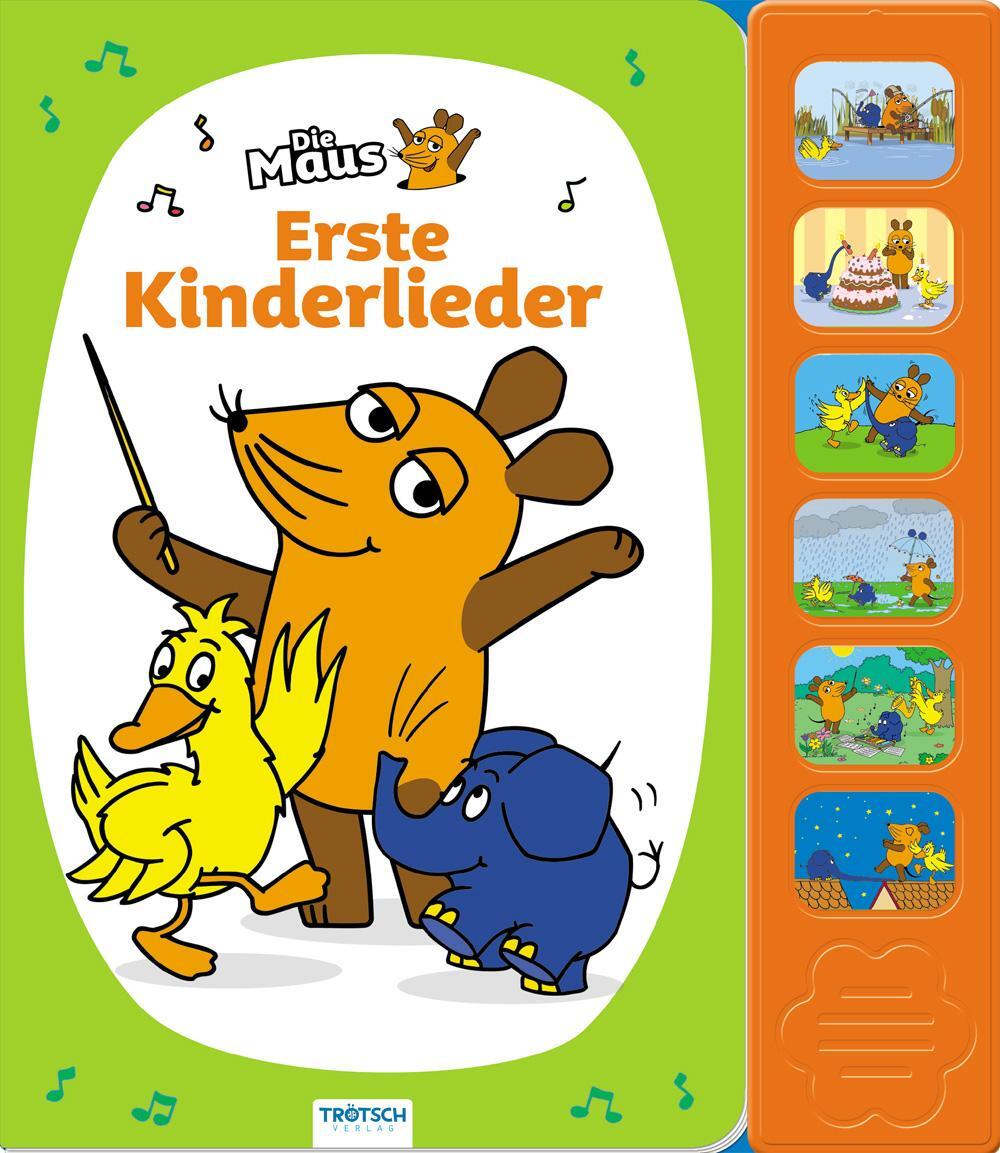 Cover: 9783965526228 | Trötsch Die Maus Soundbuch Erste Kinderlieder | Trötsch Verlag | Buch